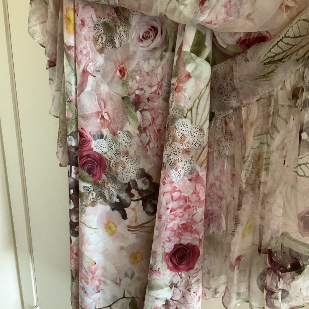 zimmermann dancer flutter dress - alabaster garden floral - Picture 10 of 12